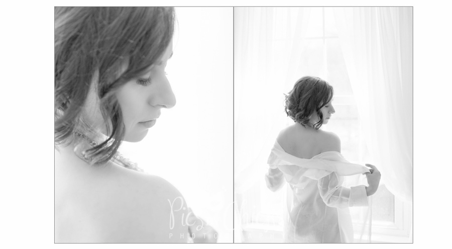 B&W White Shirt Collage