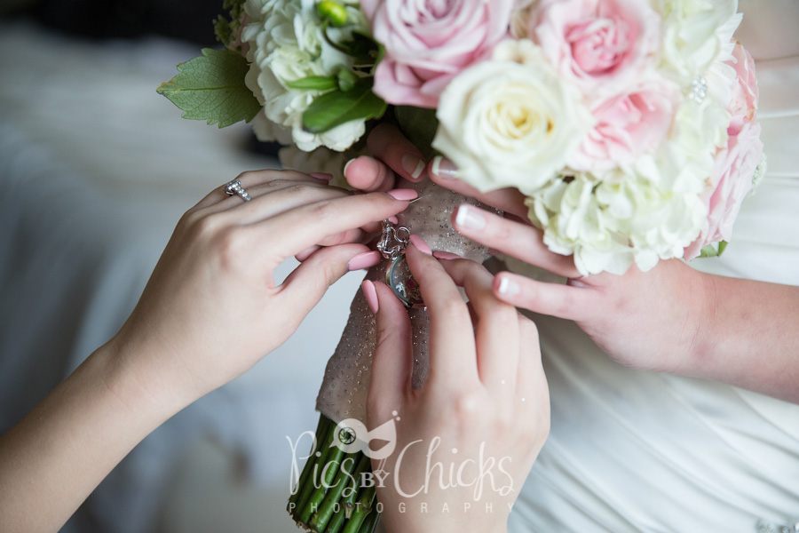 wedding flowers photo in remembrance of bride's mother, pittsburgh wedding photo