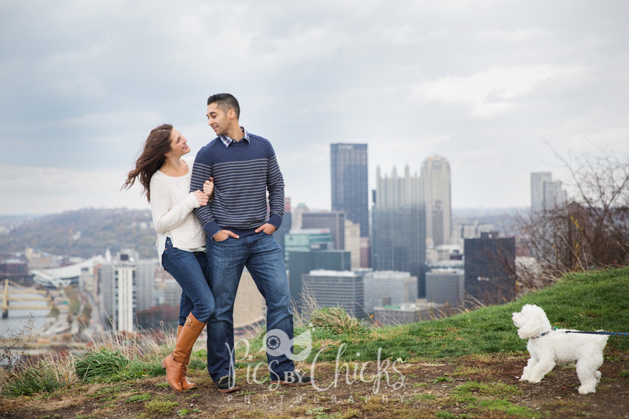 Mt. Washington Pittsburgh Engagement Photos
