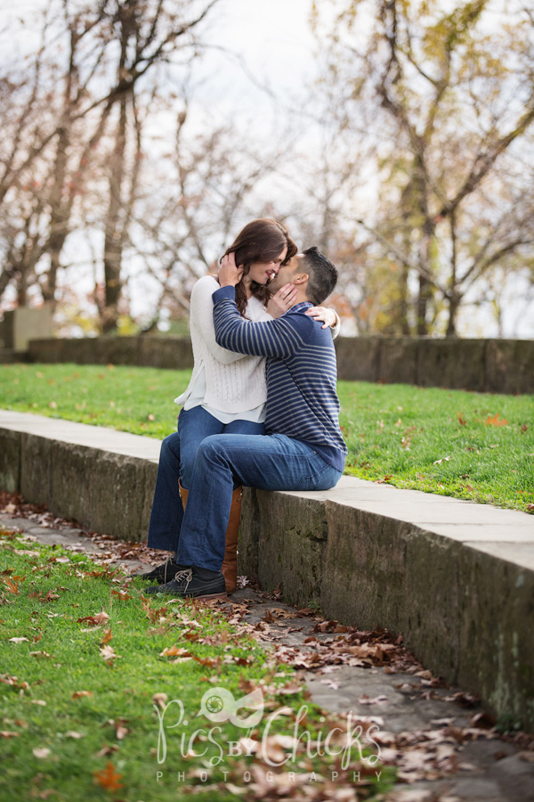 romantic engagement photo by pics by chicks photography - pittsburgh wedding photographers romantic engagement photo by pics by chicks photography - pittsburgh wedding photographers