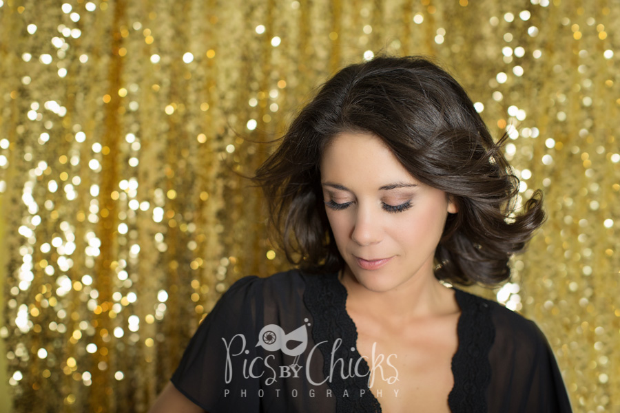 boudoir photography pittsburgh, ultimate boudoir experience by Pittsburgh's premiere boudoir photographer - gold back dropped used in boudoir photo shoots
