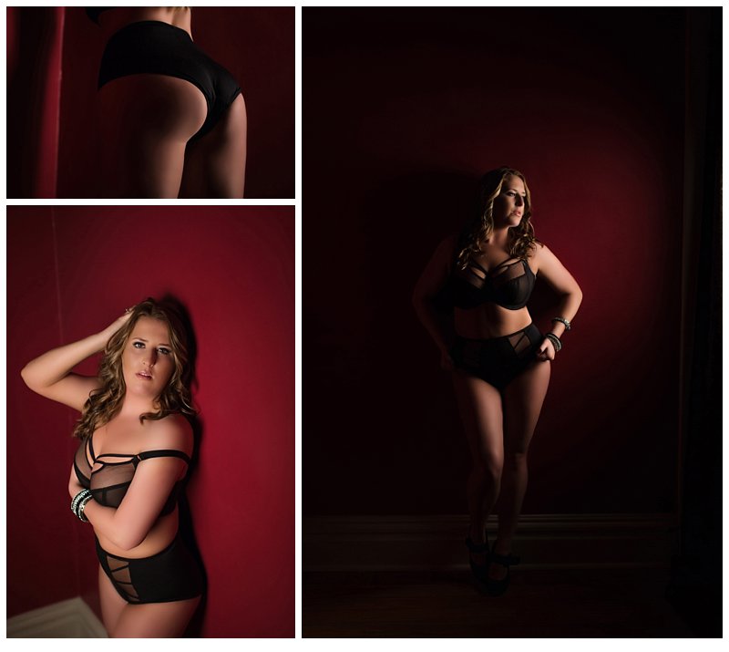 sexy photos of boudoir client in pittsburgh