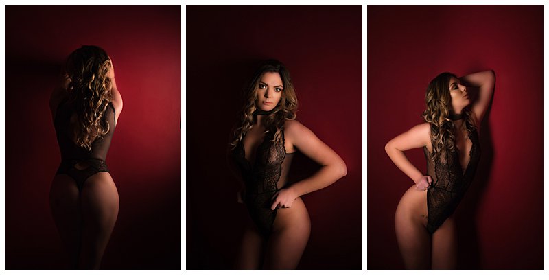 boudoir photos standing poses in lingerie from Victoria's Secret, Pics By Chicks Photography