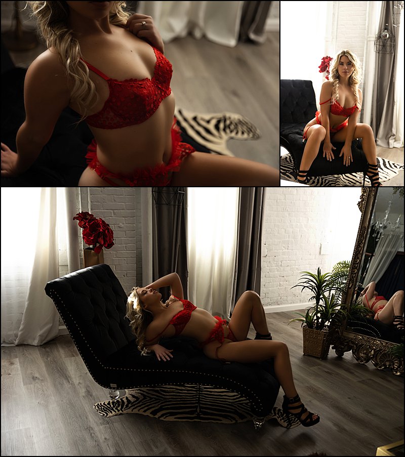 black chaise lounge posing in bra and panty set at boudoir studio in pittsburgh, boudoir photography pittsburgh, exclusive boudoir studio, maura chick studios black chaise lounge posing in bra and panty set at boudoir studio in pittsburgh, boudoir photography pittsburgh, exclusive boudoir studio, maura chick studios