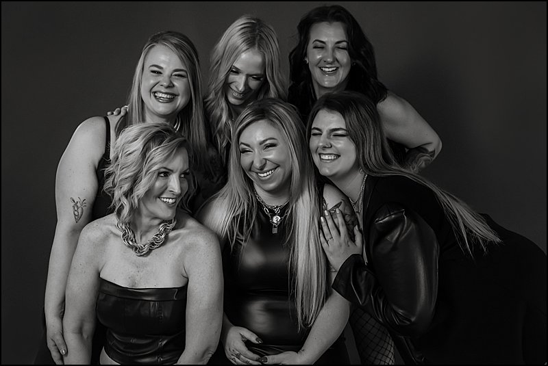 women empowerment photo shoot, fun photos of women being together, boudoir photography pittsburgh, self love photo session with brand ambassadors